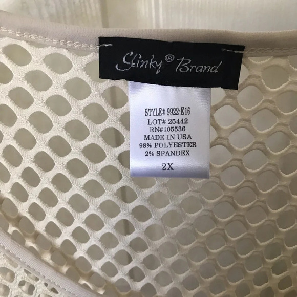 Slinky Brand Mesh tunic - Picture 3 of 3